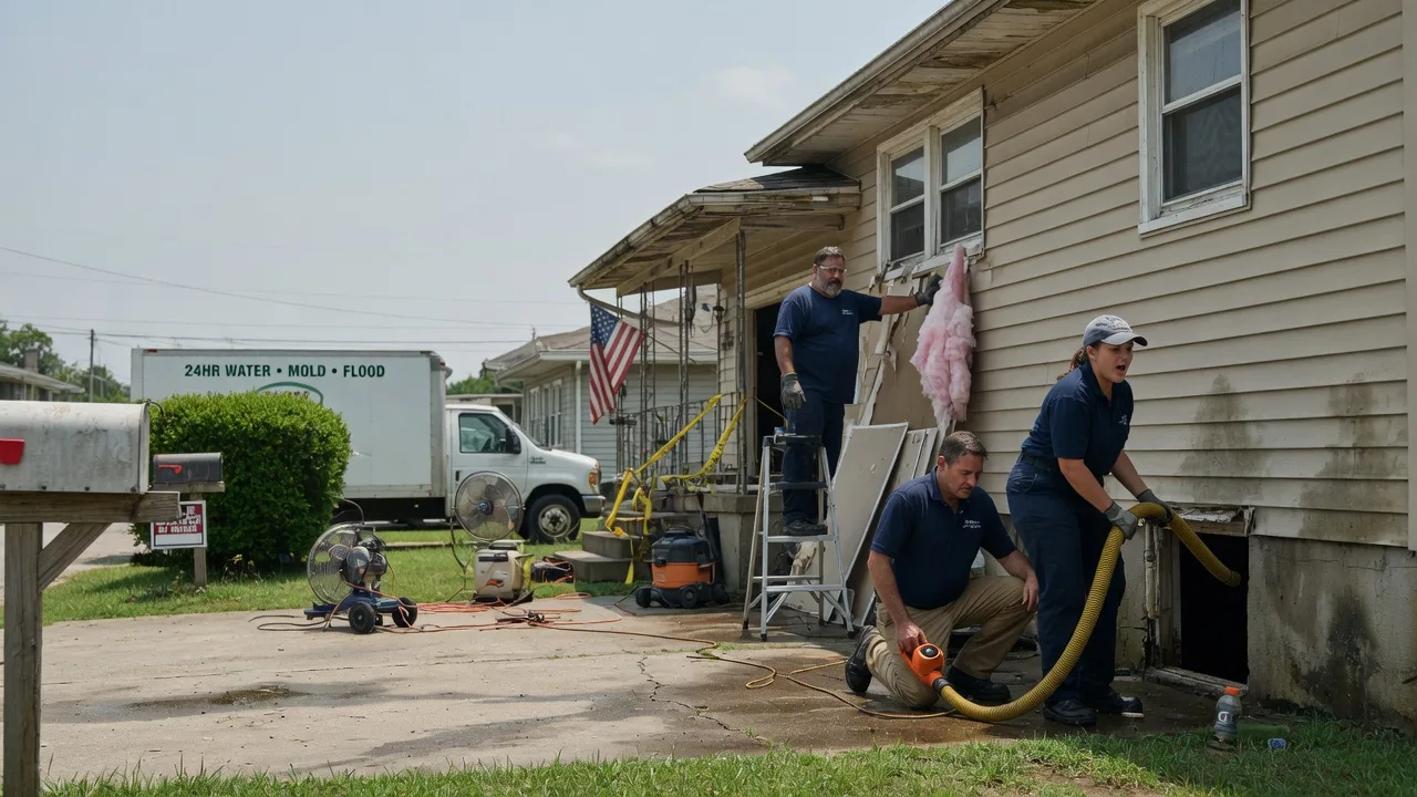 Water Damage Repair in Hills, IA near me